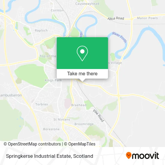 Springkerse Industrial Estate map