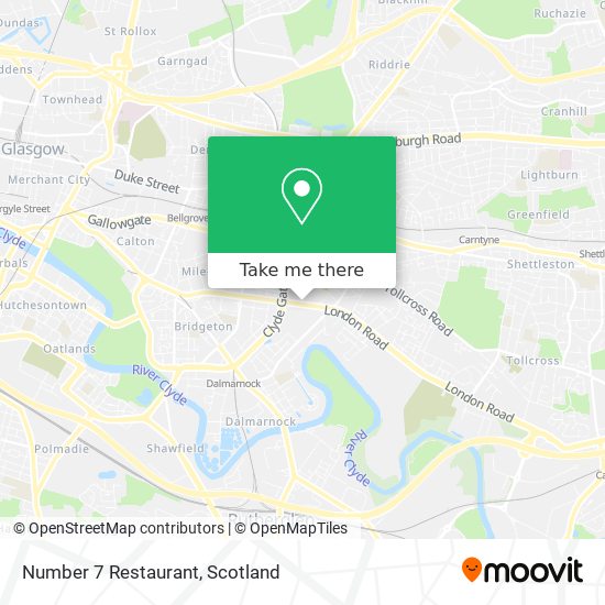Number 7 Restaurant map