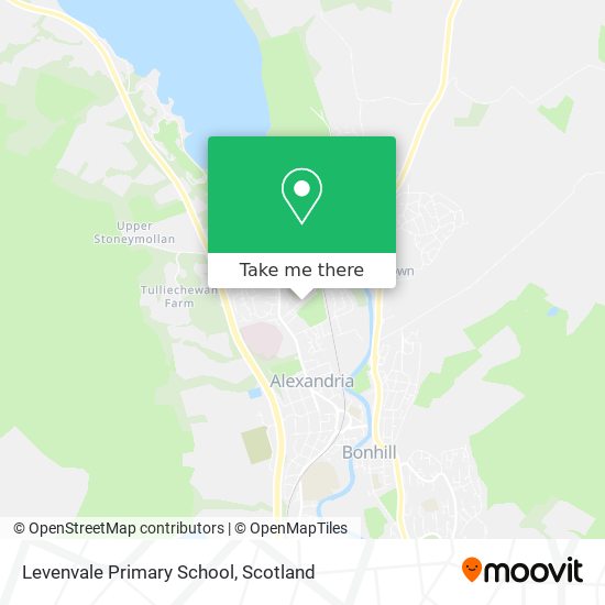 Levenvale Primary School map