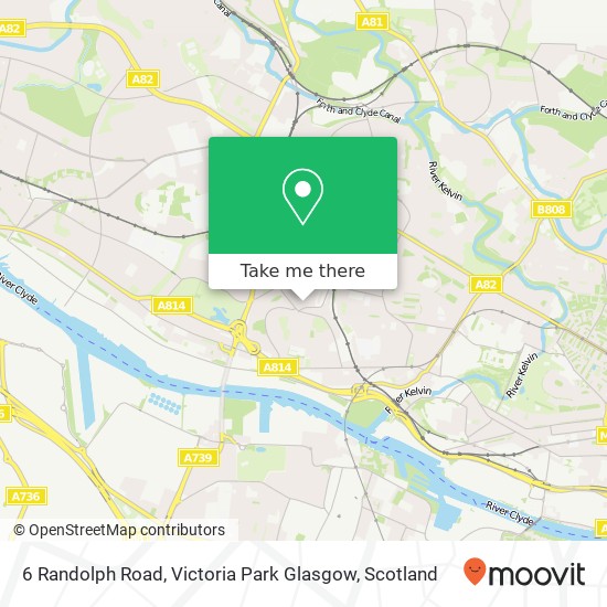 6 Randolph Road, Victoria Park Glasgow map