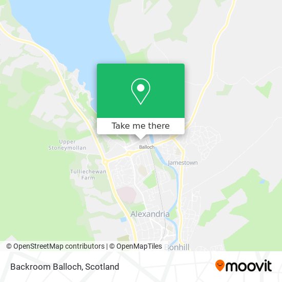 Backroom Balloch map