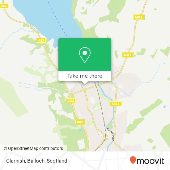 Clarnish, Balloch map