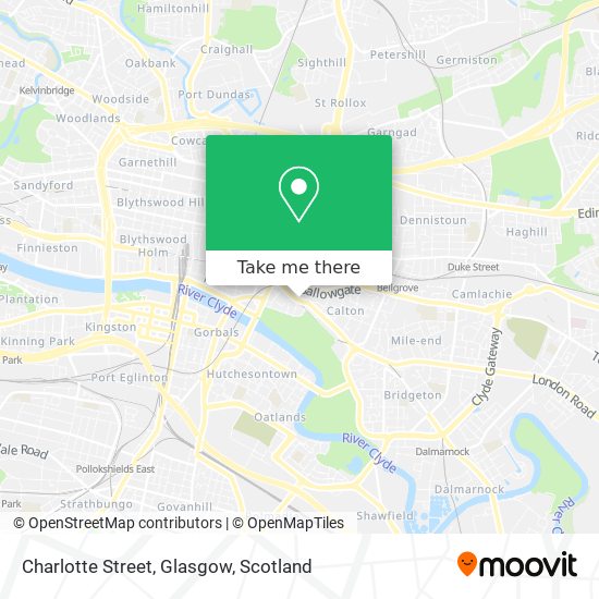 Charlotte Street, Glasgow map