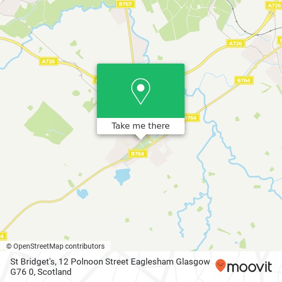 St Bridget's, 12 Polnoon Street Eaglesham Glasgow G76 0 map