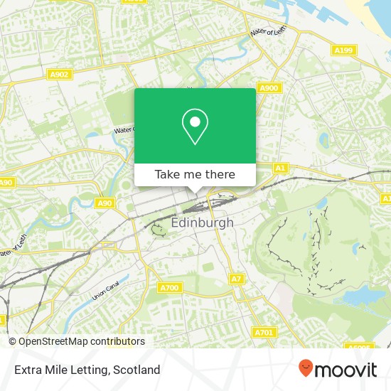 Extra Mile Letting map