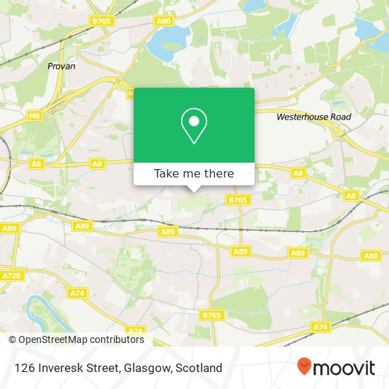 126 Inveresk Street, Glasgow map