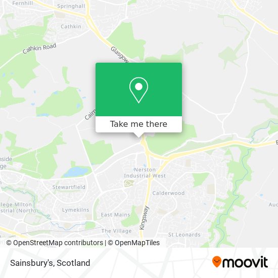 Sainsbury's map