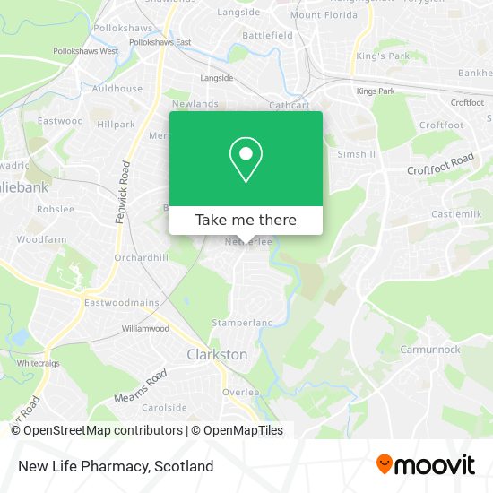 New Life Pharmacy map