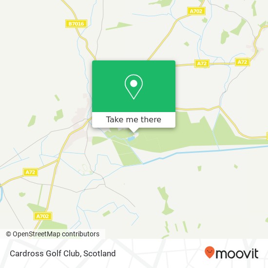 Cardross Golf Club, Broughton Road Biggar Biggar ML12 6 map