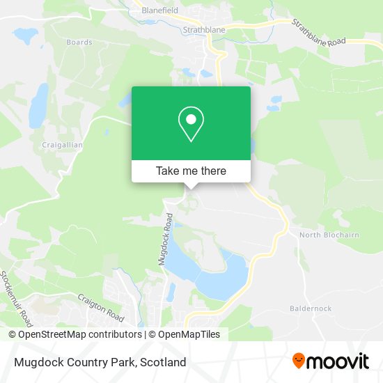 Mugdock Country Park map