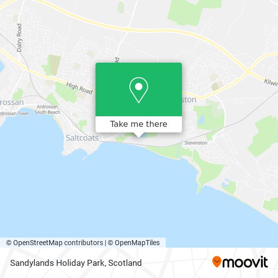 Sandylands Holiday Park map