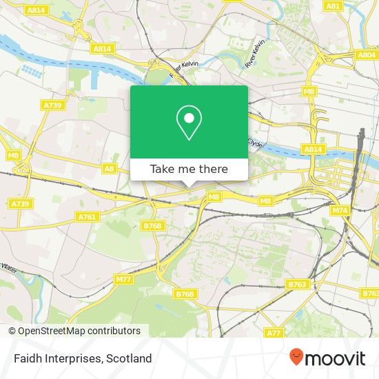 Faidh Interprises, 502 Paisley Road West Kingston Glasgow G51 1 map