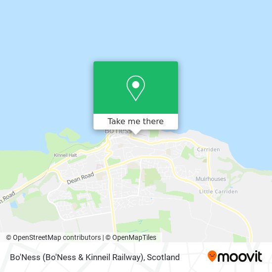 Bo'Ness (Bo'Ness & Kinneil Railway) map