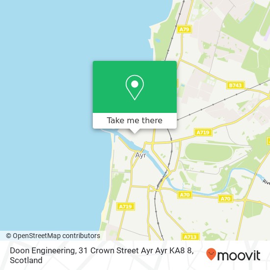 Doon Engineering, 31 Crown Street Ayr Ayr KA8 8 map