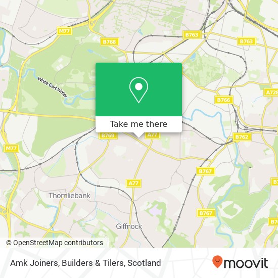 Amk Joiners, Builders & Tilers map