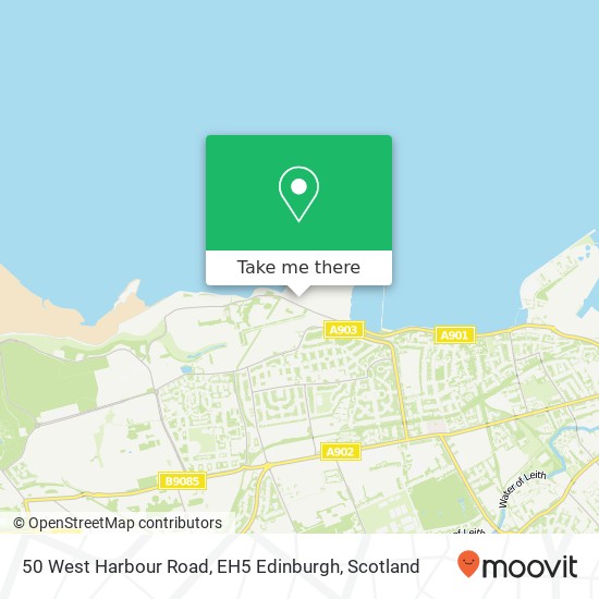 50 West Harbour Road, EH5 Edinburgh map