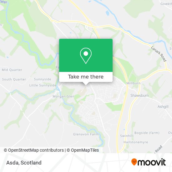 Asda map