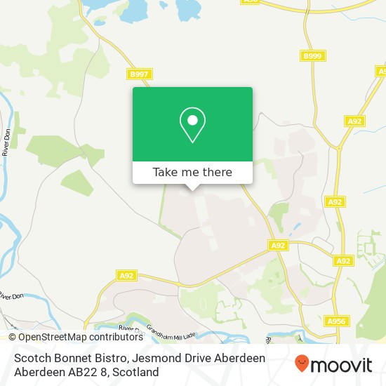 Scotch Bonnet Bistro, Jesmond Drive Aberdeen Aberdeen AB22 8 map