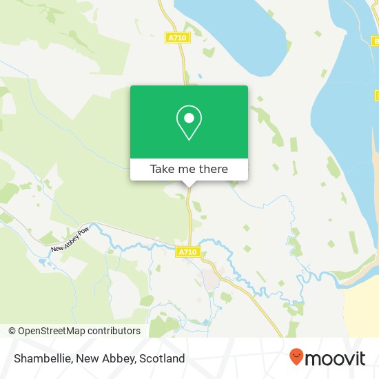 Shambellie, New Abbey map