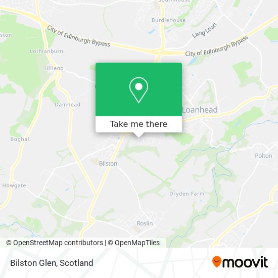 Bilston Glen map