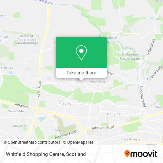Whitfield Shopping Centre map