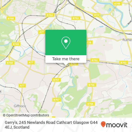 Gerry's, 245 Newlands Road Cathcart Glasgow G44 4EJ map