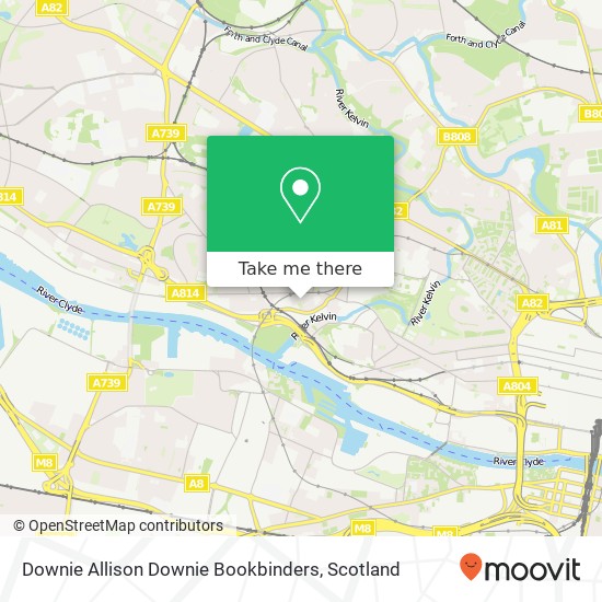 Downie Allison Downie Bookbinders map