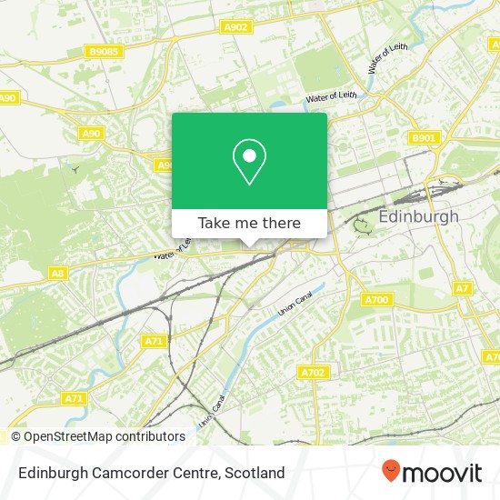 Edinburgh Camcorder Centre map