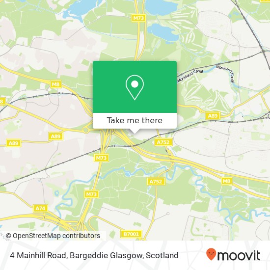 4 Mainhill Road, Bargeddie Glasgow map
