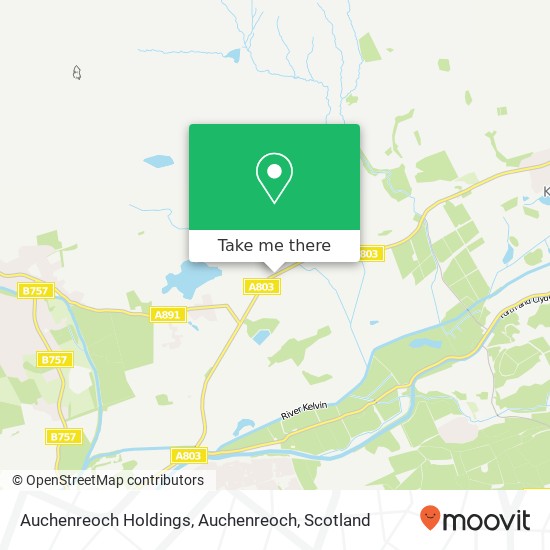 Auchenreoch Holdings, Auchenreoch map
