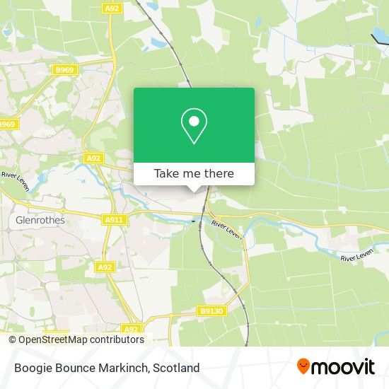 Boogie Bounce Markinch map