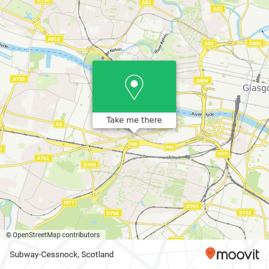 Subway-Cessnock map