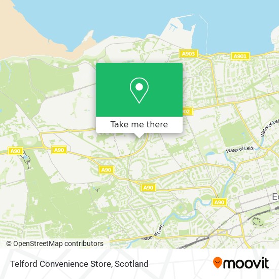 Telford Convenience Store map