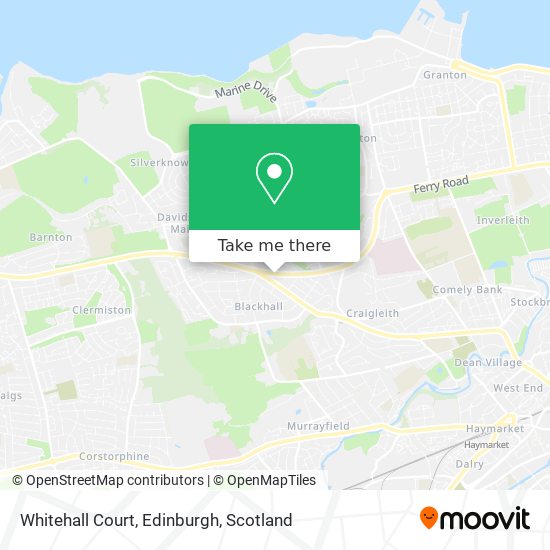 Whitehall Court, Edinburgh map