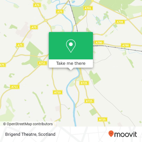 Brigend Theatre map