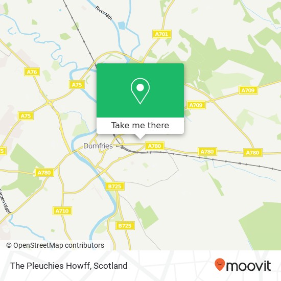 The Pleuchies Howff map