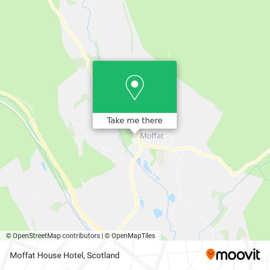 Moffat House Hotel map