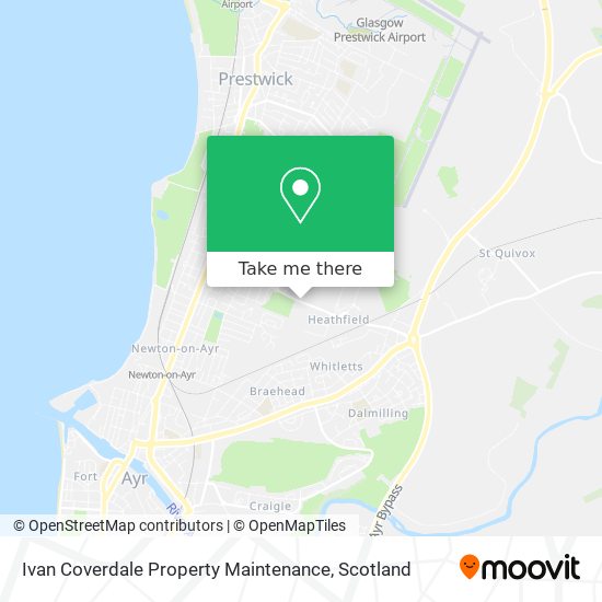 Ivan Coverdale Property Maintenance map