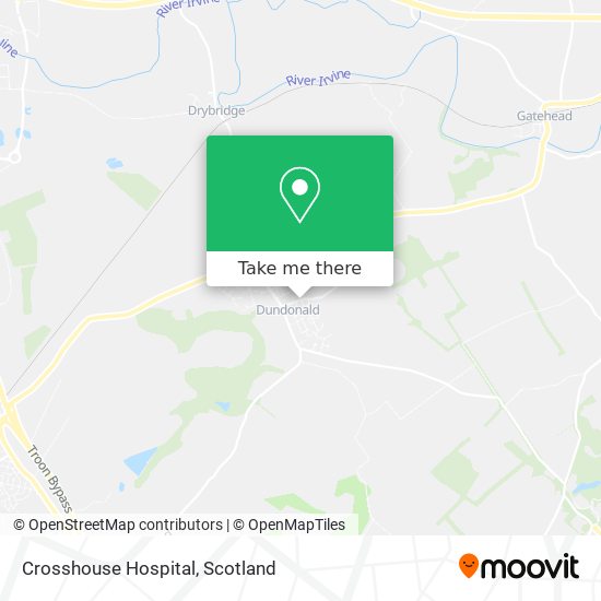 Crosshouse Hospital map