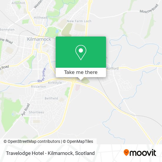 Travelodge Hotel - Kilmarnock map