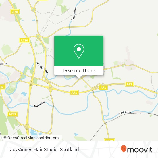 Tracy-Annes Hair Studio map