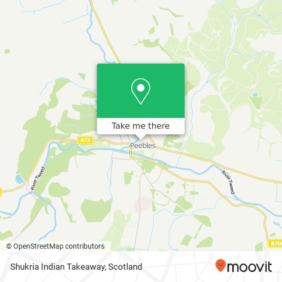 Shukria Indian Takeaway map