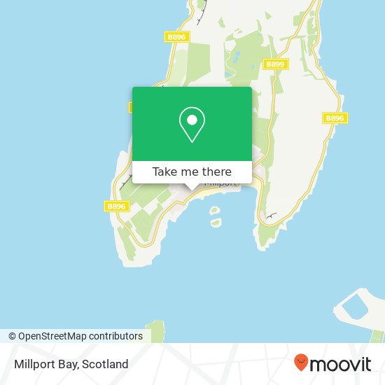 Millport Bay map