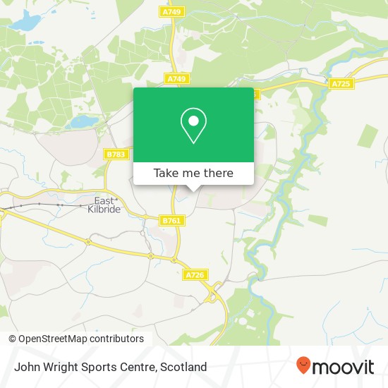 John Wright Sports Centre map