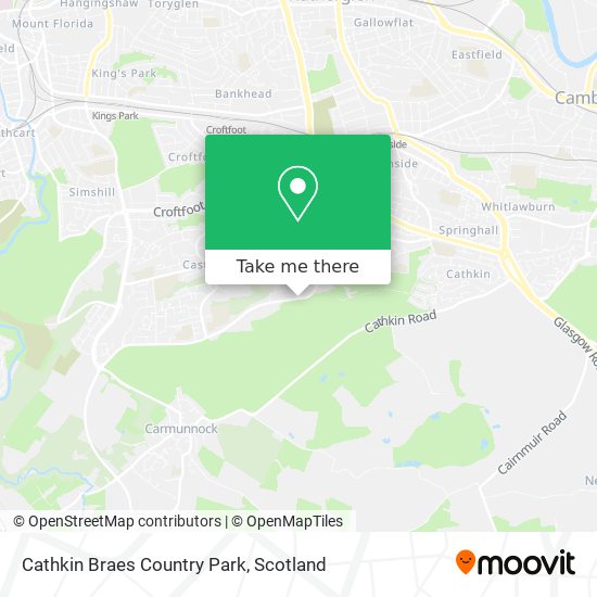 Cathkin Braes Country Park map
