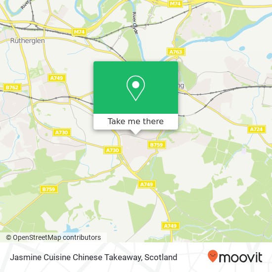 Jasmine Cuisine Chinese Takeaway map