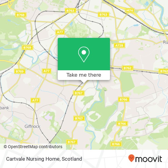 Cartvale Nursing Home map