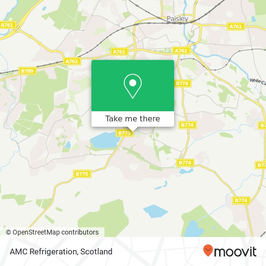 AMC Refrigeration map