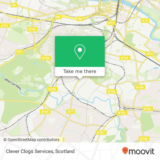 Clever Clogs Services map