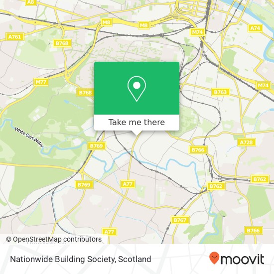 Nationwide Building Society map